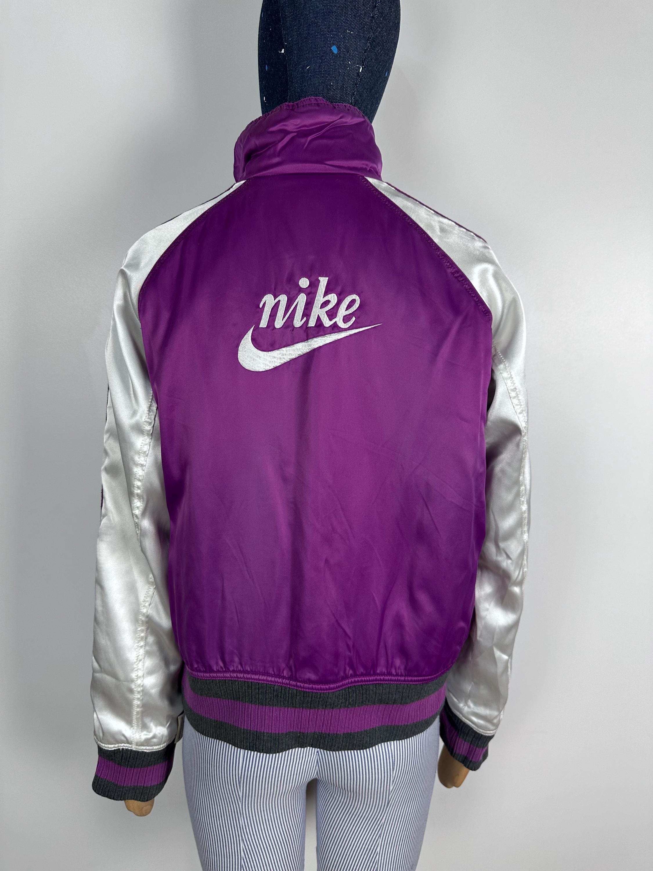 nike jackets purple