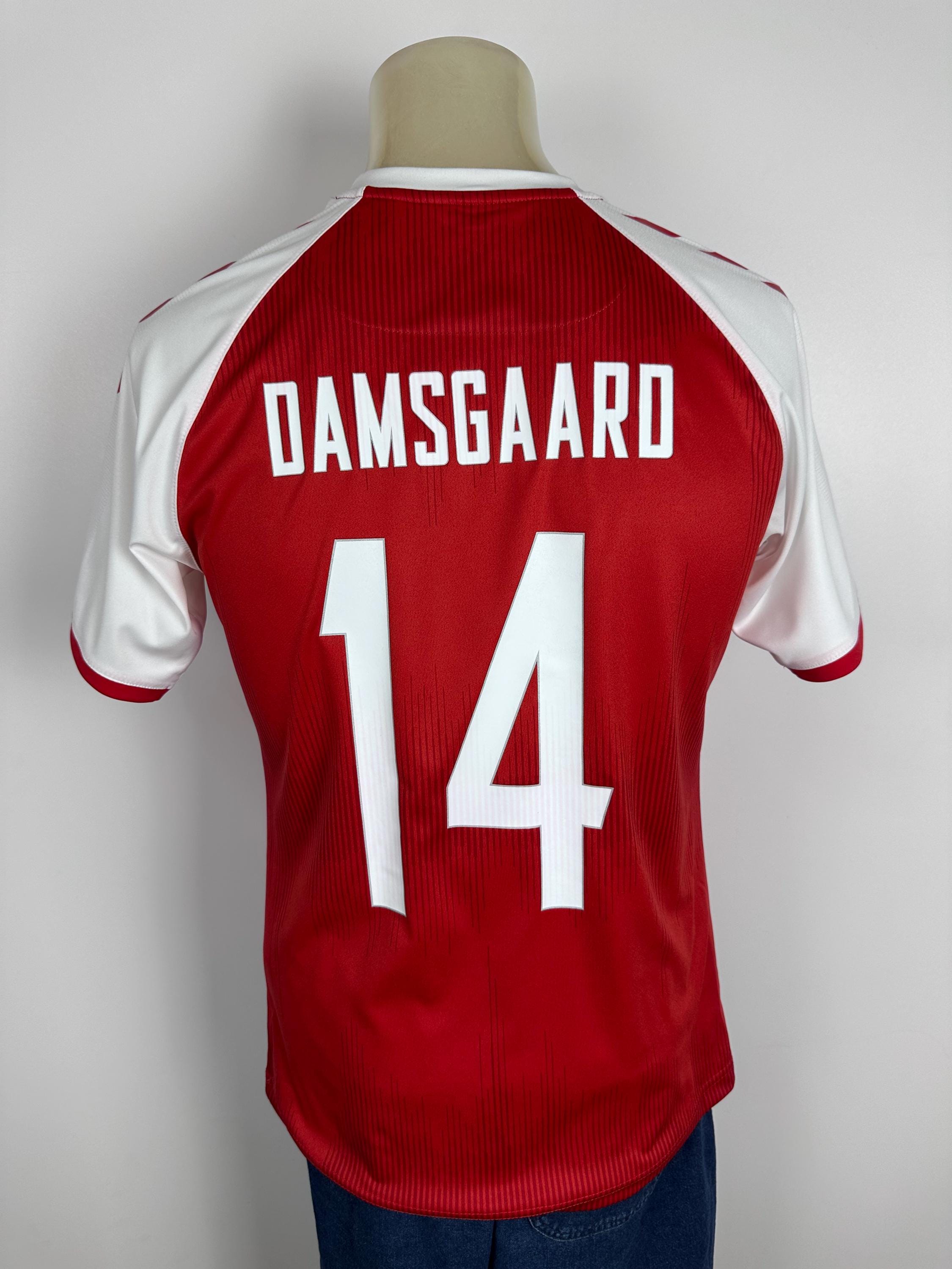 Danemark Maillot Domicile EURO 2020 KJÆR 4