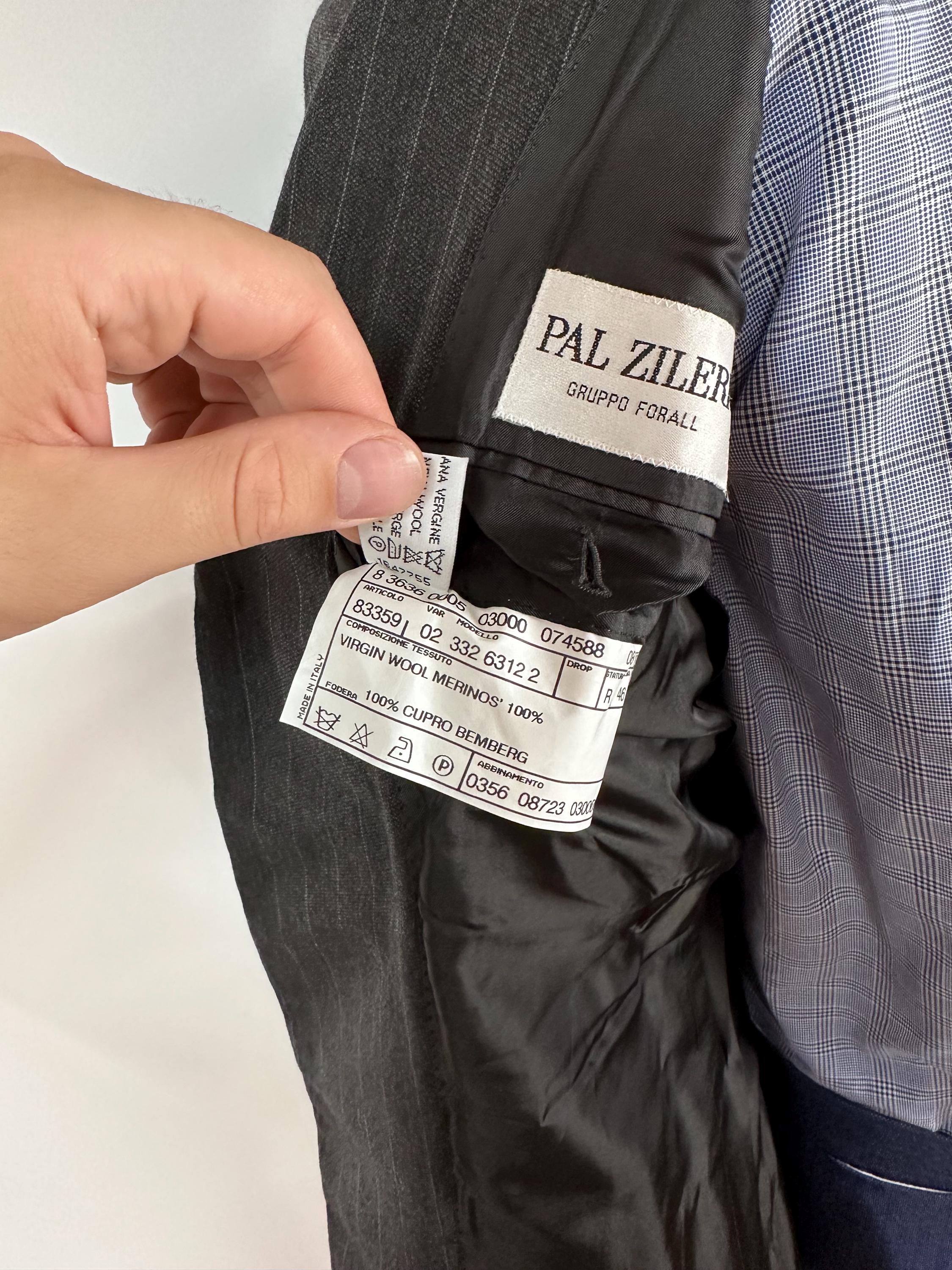 PAL ZILERI Gray Wool Blazer Sport Coat Jacke Mens Size 46 - Etsy