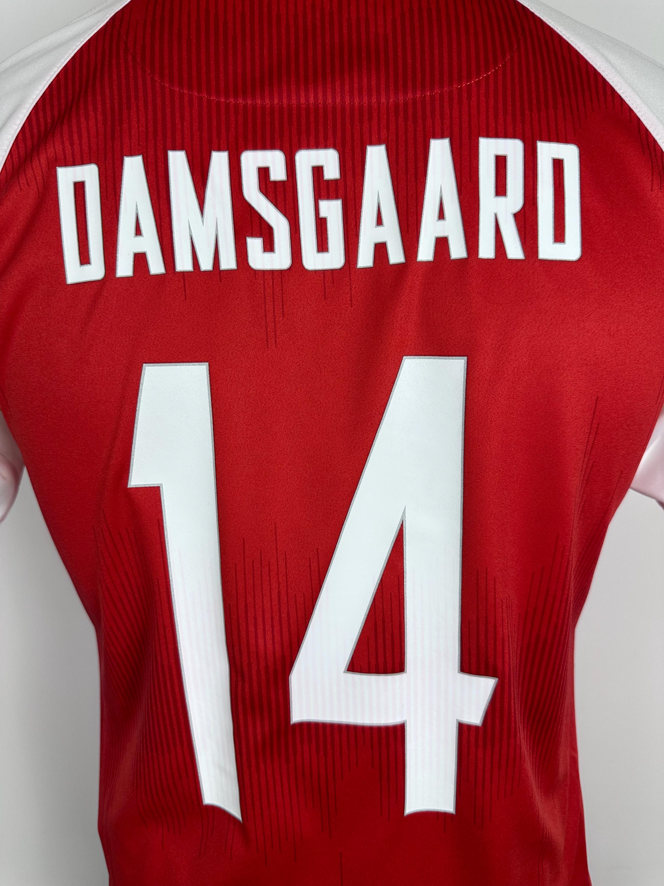 Maillot Danemark Domicile 2021/22 – #14 Damsgaard – Taille XL Homme – Hummel (Occasion)