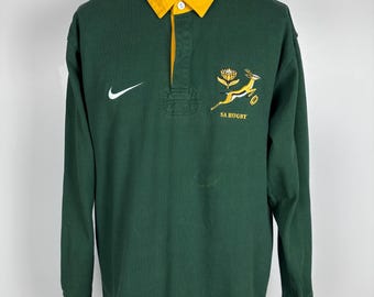 Vintage 1990s LL Bean Heavy-weight Cotton Striped Long Sleeve