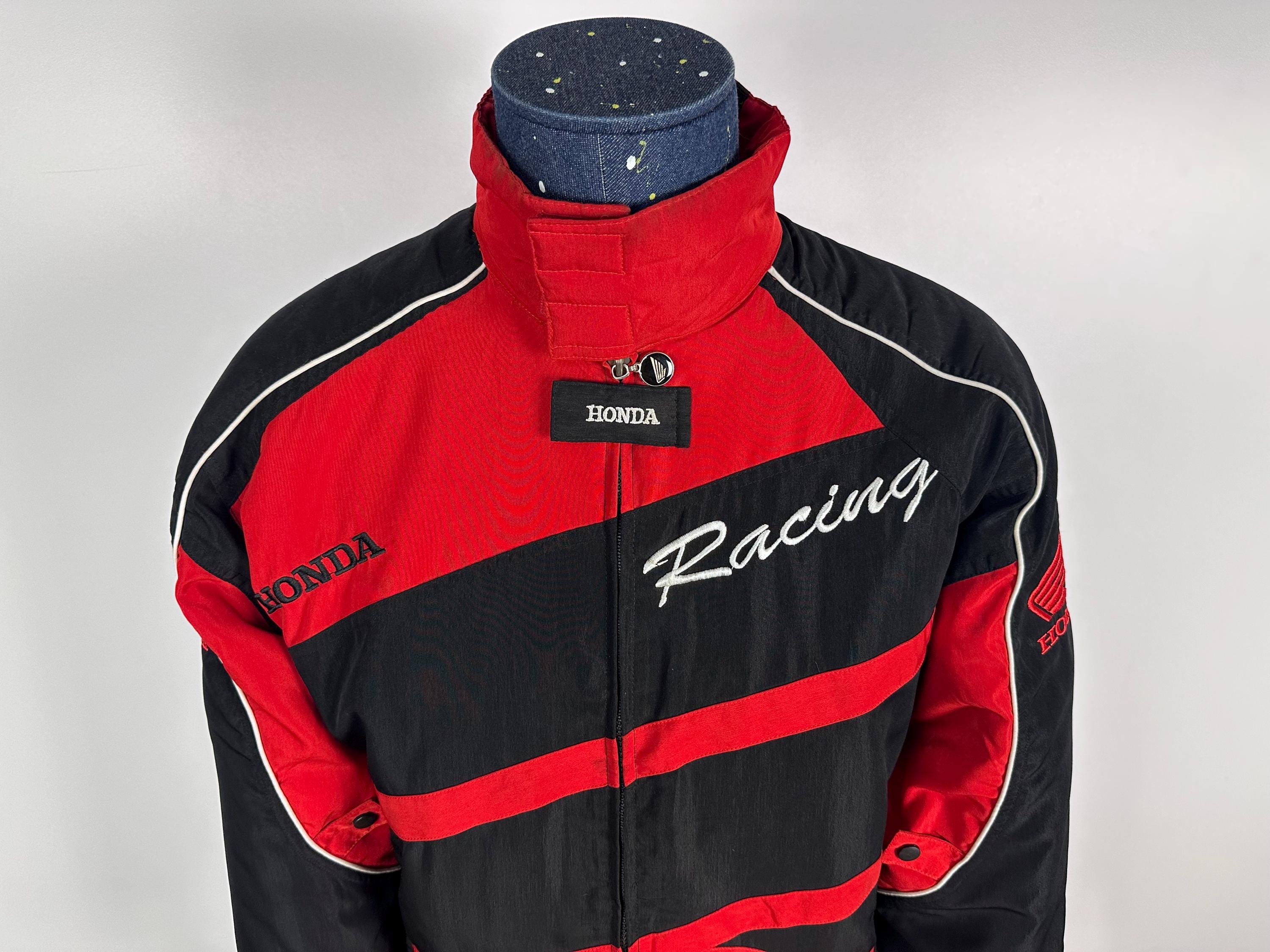 Honda Racing HRCジャケット レッド/ブラック HONDA Racing HRC メンズ レッド ブラック ジャケット ヴィンテージ