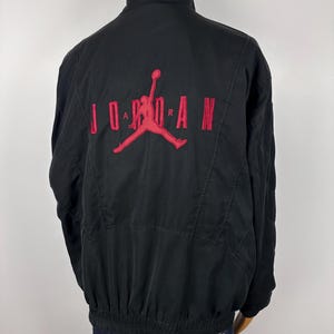 VTG Nike Air Jordan Bomber Varsity Jacket Mens 1990s 90s Coat Quilted Sz XL