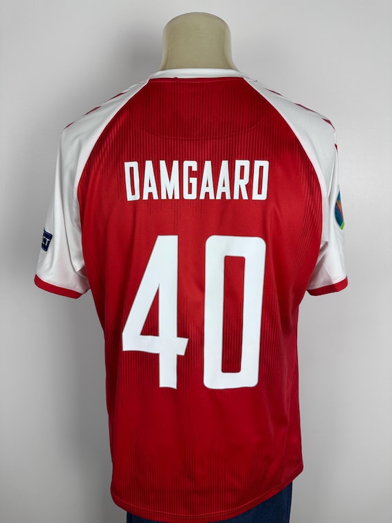 DANEMARK 2021 2022 Domicile Maillot de foot Maillot Hummel #40