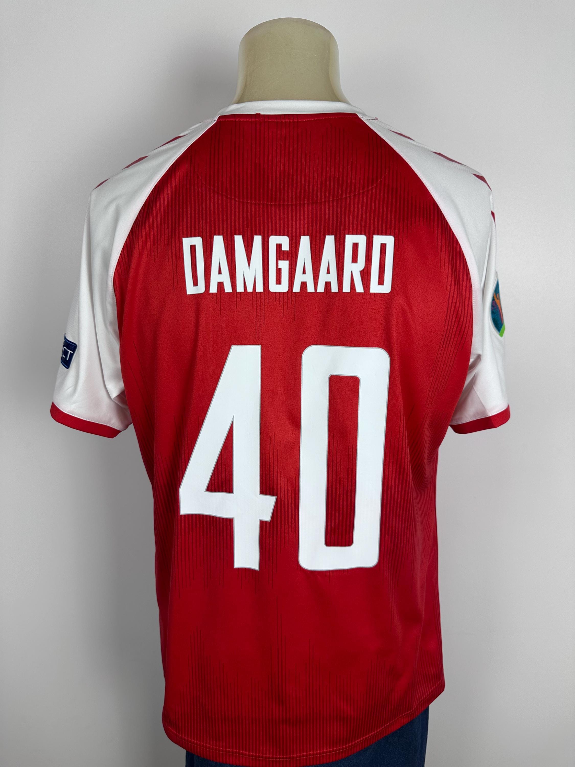 Maillot extérieur du Danemark 1988-1990, porté par Per Frimann, taille M