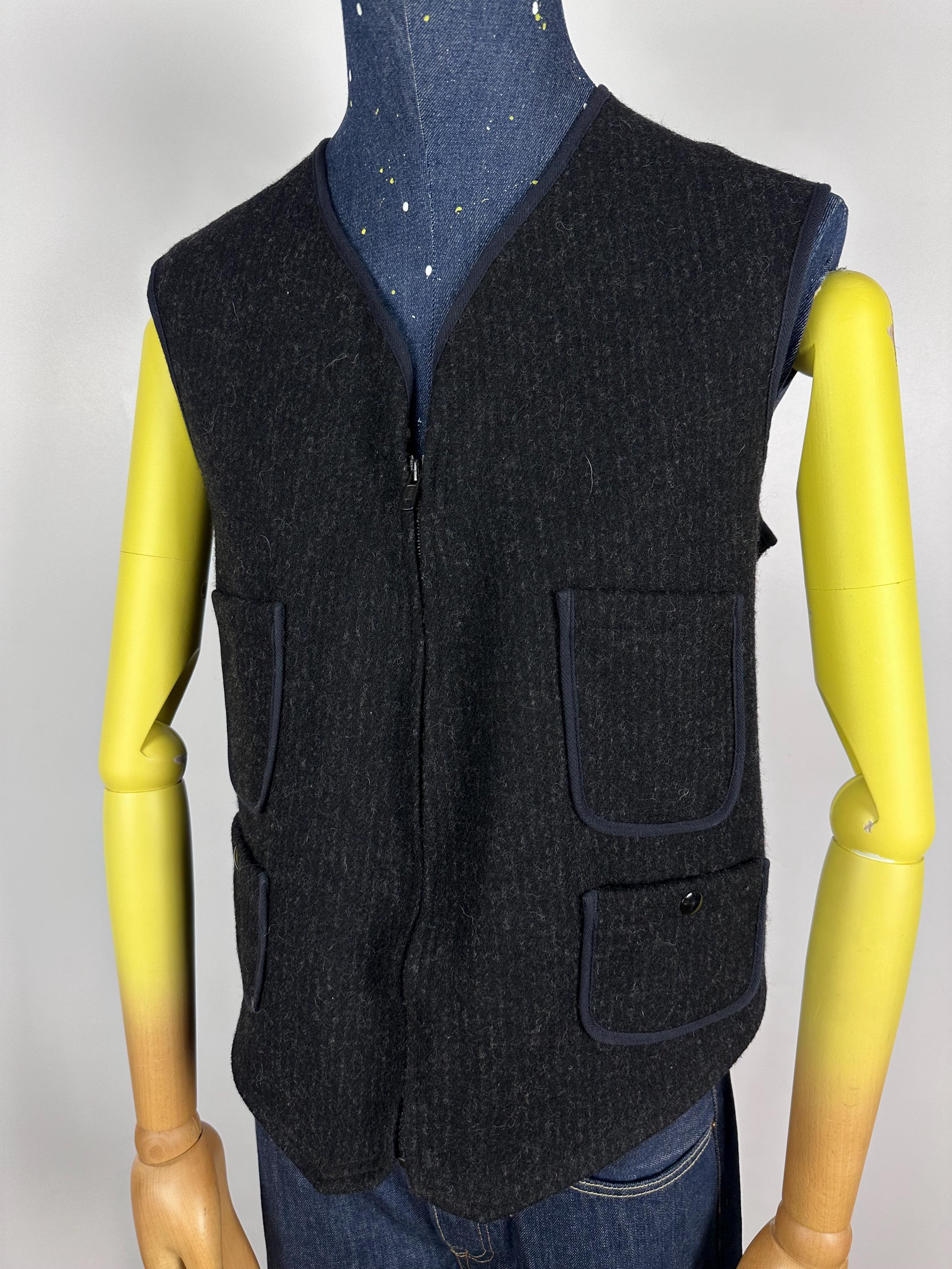 Woolrich Vintage, (60's?) Wool Vest, Excellent Condition