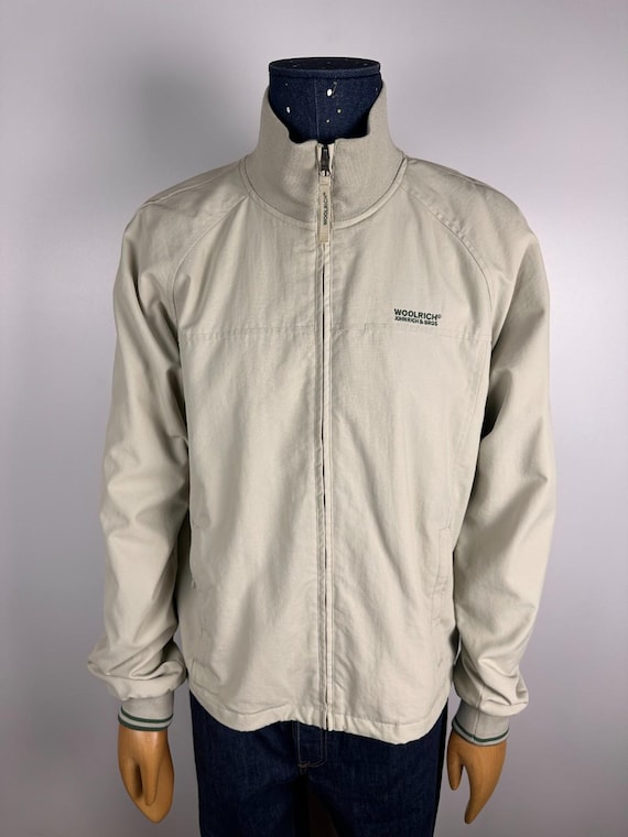 Woolrich Classic Harrington Jacket Beige Mens Size XL - Etsy