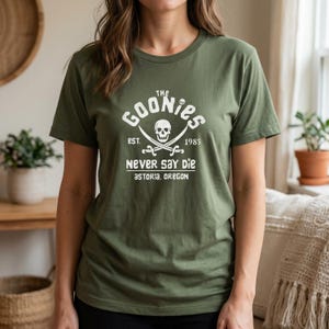 Vintage Goonies T-Shirt: 80s Movie Graphic Tee - Comfort Colors