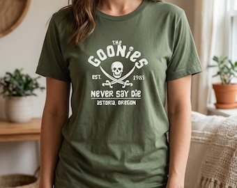 Vintage Goonies T-Shirt: 80er Filmgrafik Tee - Komfortfarben