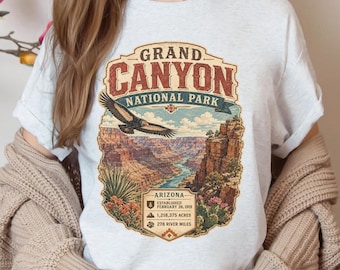US National Parks Shirt, Vintage National Park Tee, Yellowstone Yosemite Grand Canyon Zion Acadia Glacier Sweatshirt