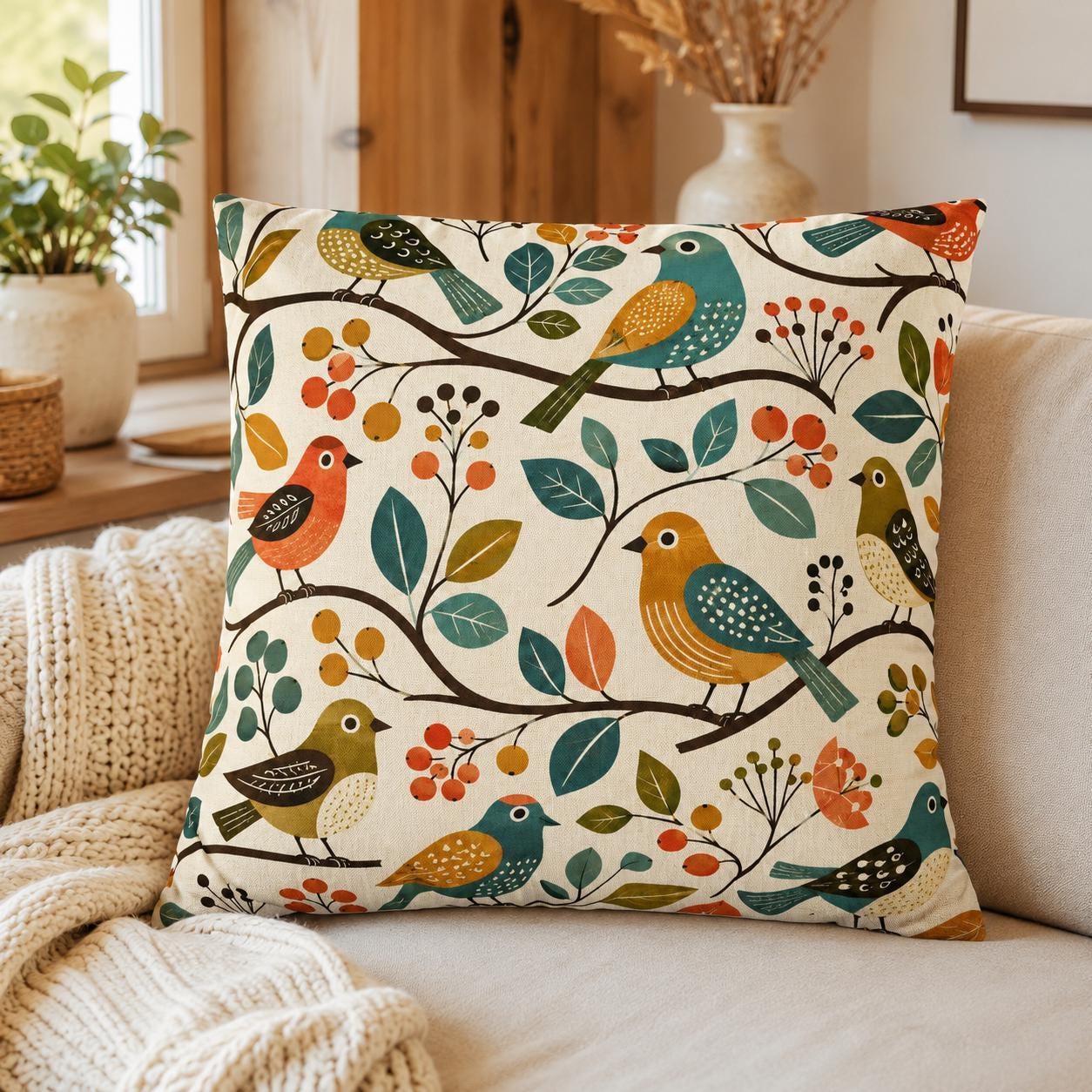 Retro Pillow Cover - Etsy