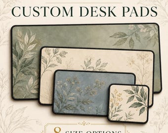 Personalized Desk Mat: Custom Mouse Pad, Gaming & Office Decor