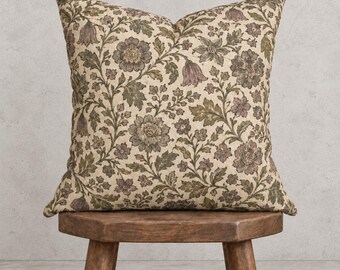Vintage Floral Pattern Pillowcase