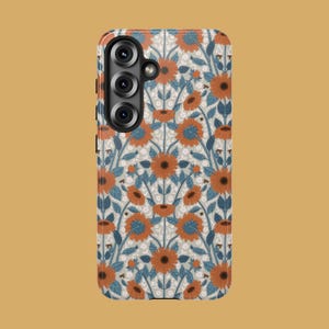 Funda protectora resistente de William Morris para iPhone y Samsung. Estilo artesanal, regalo con estética floral vintage.