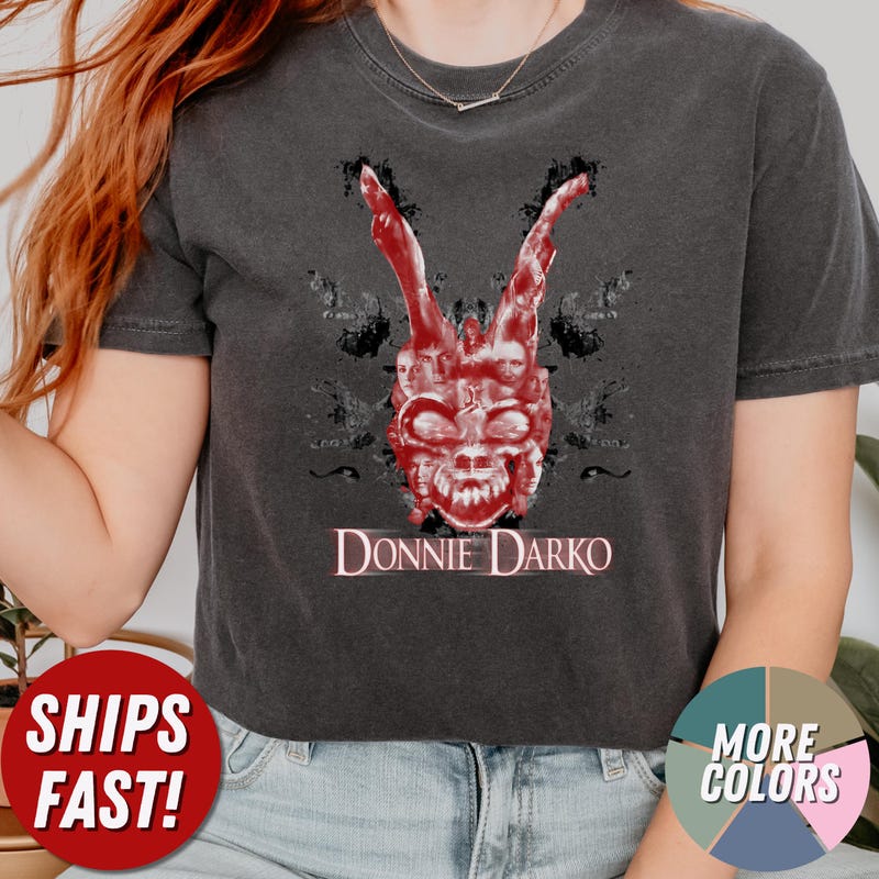 T-shirt Vintage Donnie Darko - Motif Frank Le Lapin, Taille S, Occasion En Très Bon état