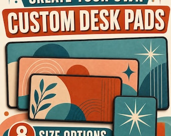 Personalized Desk Mat: Custom Mouse Pad, Gaming & Office Decor