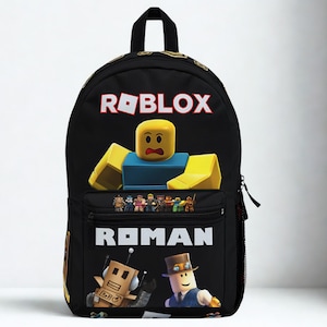 Personalisierter Roblox Rucksack: Individueller Gamer Rucksack
