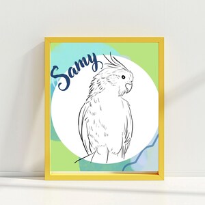 Personalized Hamster Owner Gift Horse Portrait Portrait from Photo Get Custom Portrait Pet Memorial Portrait Custom Birds Portrait
