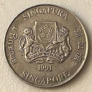 Singapore 20 cent - Etsy 日本