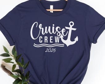 Cruise Crew 2026 Shirt, Cruise Squad Shirt, Cruise Squad Group Tee for 2026 Season, Family Vacation Matching Cruise Shirts, Girls Trip Shirt
