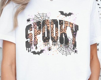 Halloween Graphic T-Shirt, Funny Spooky Tee, Unisex Halloween Costume Shirt for Men and Women