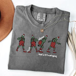 Grinch Christmas Sweatshirt, Grinch Christmas Tree Shirt, Grinchy Hoodie, Grinchmas Christmas Shirt, Whimsical Tree Sweater, Grinch Tee Gift