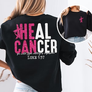 Heal Cancer Shirt ,Cancer Ribbon T-Shirt, Cancer Fighter Tee, Breast Cancer, Cancer Awareness Shirts, Strong Women Shirts