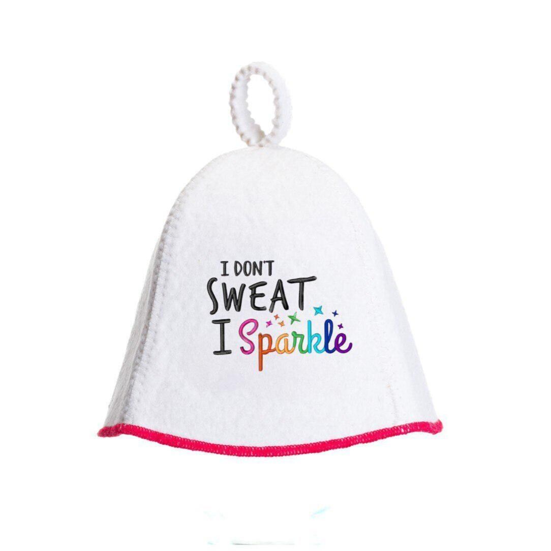 Custom Sauna Hat for Women – Personalized Banya Hat, Sauna Accessory, Wool Sauna Hat for Her