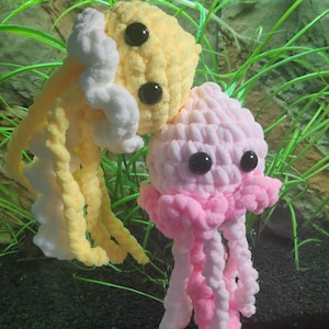 Amigurumi, Modèle méduse au crochet, Modèle au crochet pieuvre, Modèle Pdf