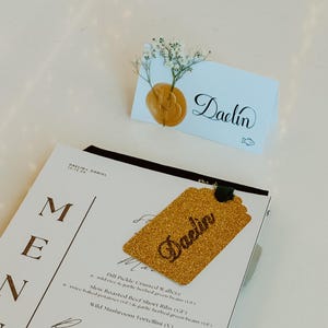 Modello di biglietto da visita, Segnaposto per matrimonio con carattere semplice 3, Semplici biglietti da visita personalizzati, Eleganti biglietti da visita, Personalizzabili, Icone di selezione dei pasti 03