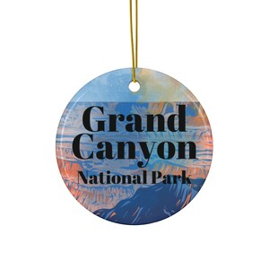 Grand Canyon National Park Ornament, Arizona, Southwest, Christmas Tree, Nature Lover Gift, National Parks, Travel, Souvenir, Collectible