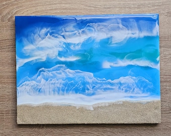 Ocean Resin Square 2
