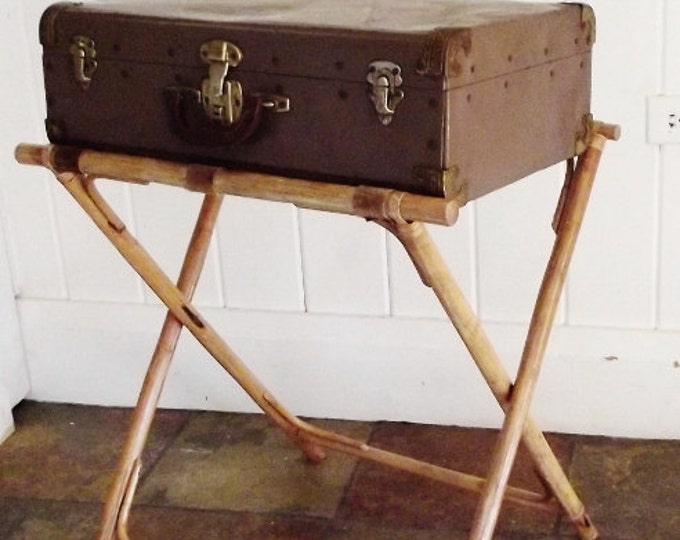 Vintage Luggage Rack Etsy