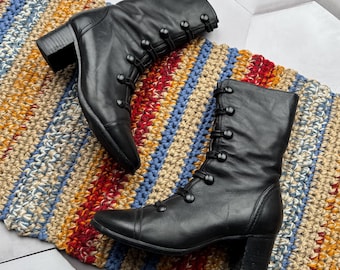 Vintage Leather Boots Women’s Size 38