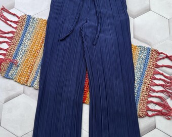 Vintage Plisse Wide Pants Men’s Size 28