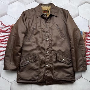Vintage Jacket With Faux Fur Men&#39;s Size XL