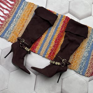 Vintage Boots With Straps Women&#39;s Size 39