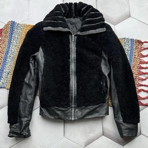 Vintage Real Sheepskin/Leather Jacket Women’s Size S