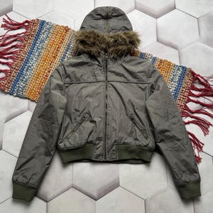 Faux Fur Jacket Y2k - Etsy