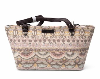 SAKROOTS Desert Owl Sunflower Bag: Artist Circle, Coated 