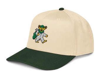 Grateful Dead Caddie Cap: Vibrant 5 Panel, Mid Profile Fit
