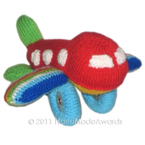 Baby AIRPLANE PDF Email Knit PATTERN