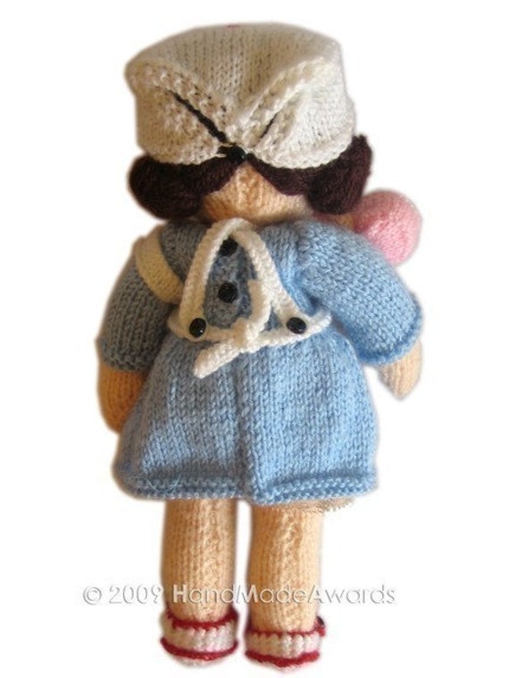 Enfermera Maureen Con Bebe Pdf Email Patron Para Tejer Con Etsy