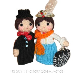 MARY POPPINS Finger Puppets Pdf Email Crochet PATTERN - Etsy