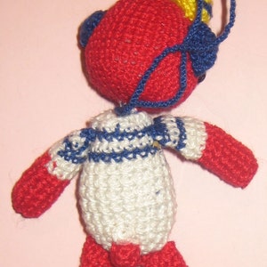 Sailor Red BEAR Pdf Email CROCHET PATTERN image 3