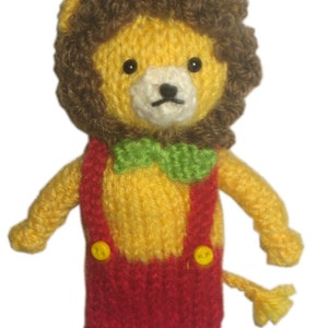 Menagerie Finger Puppets PDF Email Knit PATTERN - Etsy
