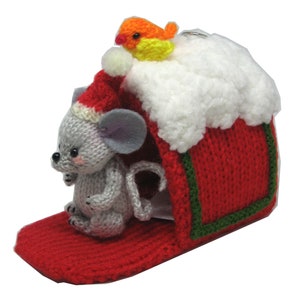 Sweet Little Mouse in Mailbox PDF email knit PATTERN image 10