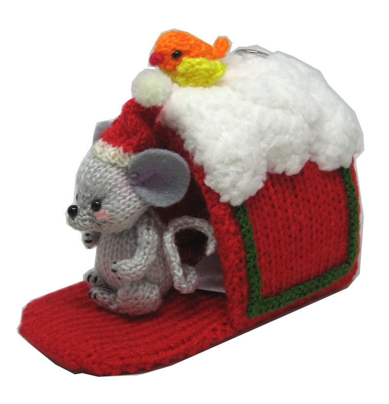Sweet Little Mouse in Mailbox PDF email knit PATTERN image 10