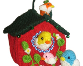 Birds Home Pdf Email Knit PATTERN