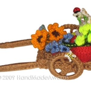 Lovely CHICK with Small Car PDF Email Knit PATTERN image 4